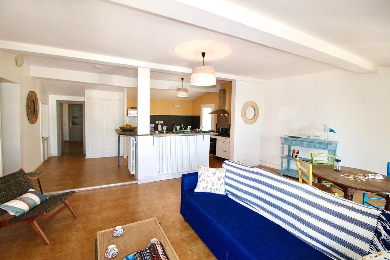Grand Appartement Avec Vue Sur Quai Sete Luaran gambar