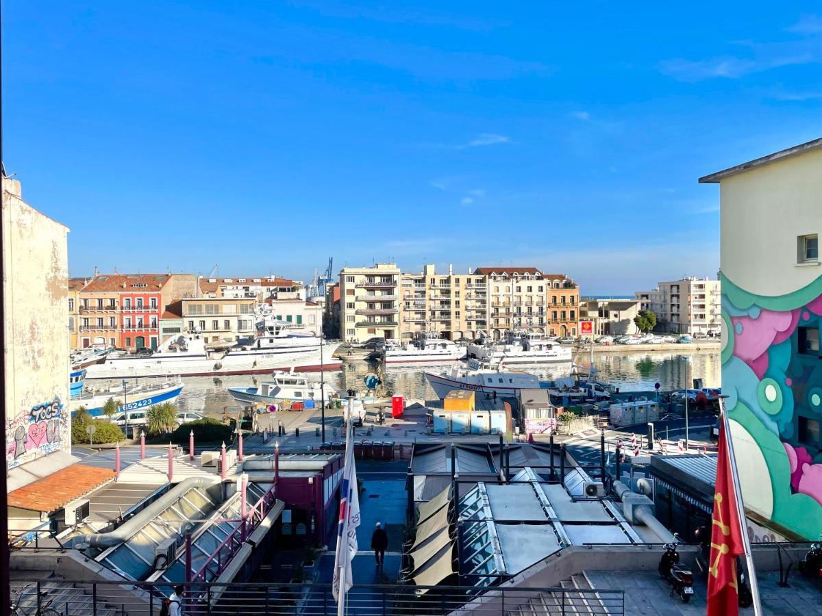 Grand Appartement Avec Vue Sur Quai Sete Luaran gambar